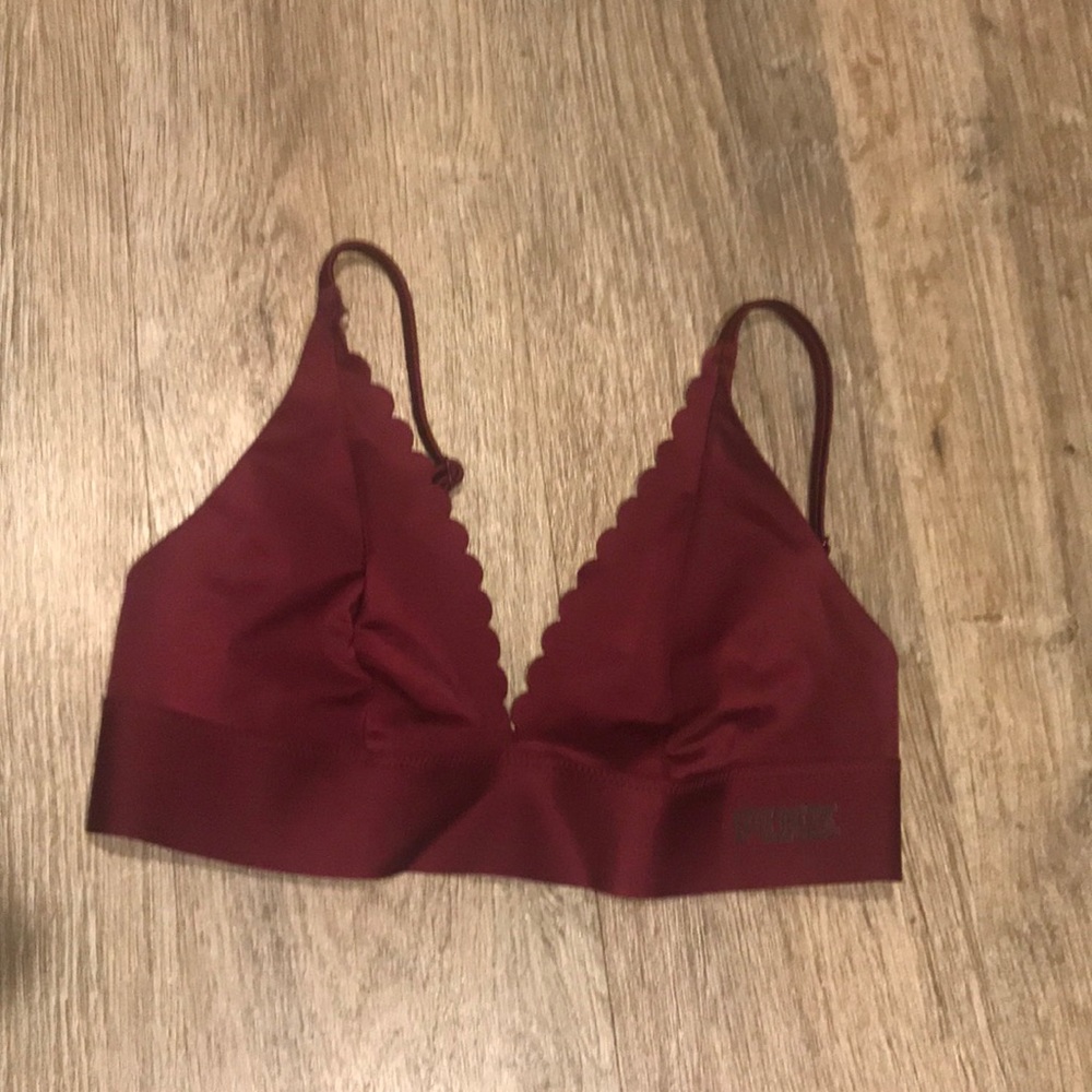Maroon bra-let From Pink VS